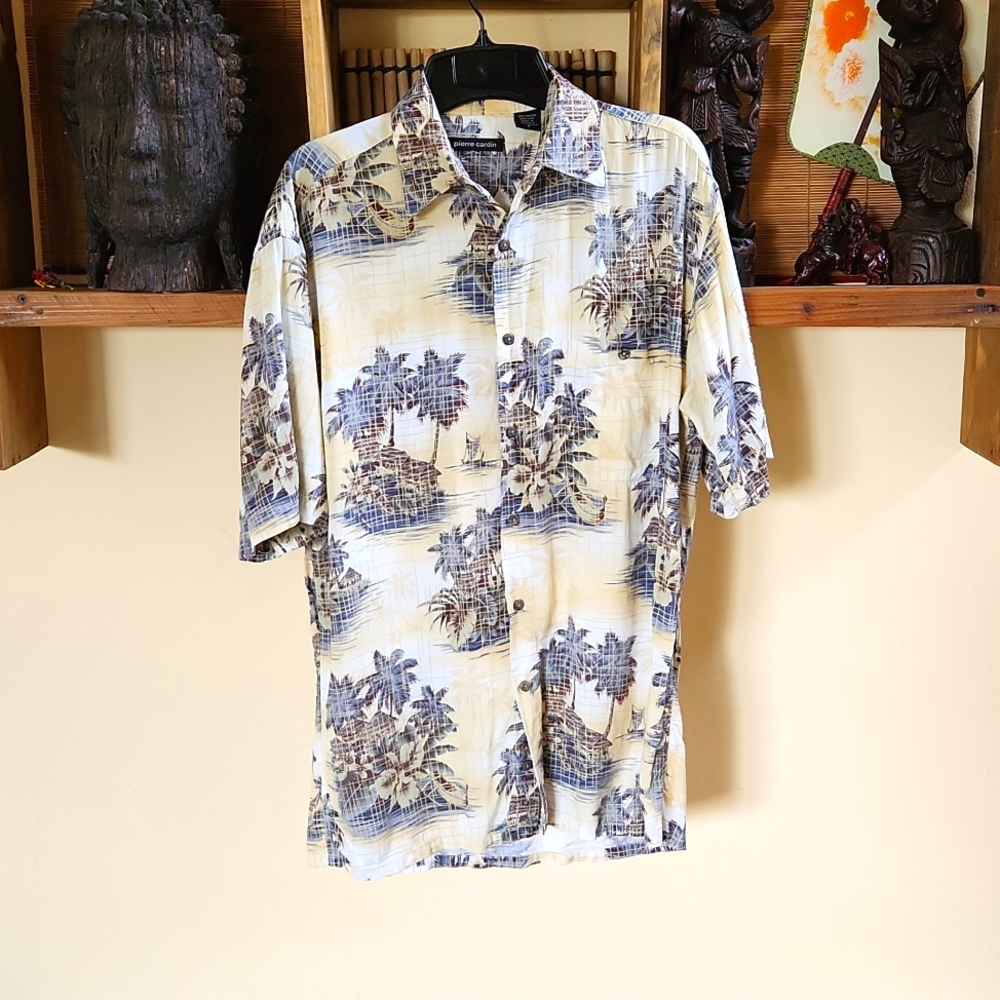 Vintage Floral Hawaiian Shirt